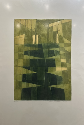 Ferruh Başağa imzalı tablo — Baskı, 97×72 cm, 20.000 TL müzayede satışı