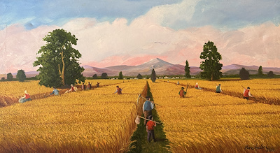 Murat Halıcı imzalı tablo — Yağlı Boya, 50×90 cm, 15.000 TL müzayede satışı