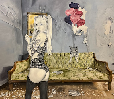 Nihal Yardımcıer imzalı tablo — Yağlı Boya, 100×120 cm, 5.000 TL müzayede satışı