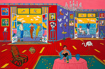 Murat Mizrahi imzalı tablo — Yağlı Boya, 80×120 cm, 180.000 TL müzayede satışı