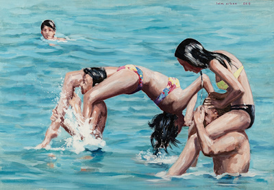 Saim Erken imzalı tablo — Yağlı Boya, 70×100 cm, 50.000 TL müzayede satışı