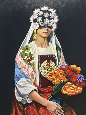 Delal Tekin imzalı tablo — Yağlı Boya, 80×60 cm, 6.000 TL müzayede satışı