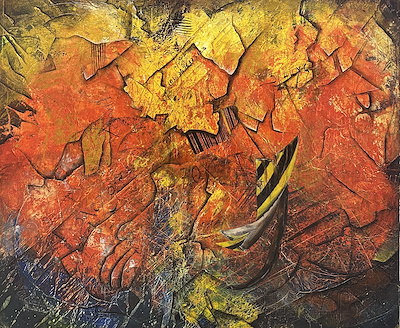 Mustafa Demirpençe imzalı tablo — Akrilik Boya, 96×116 cm, 20.000 TL müzayede satışı