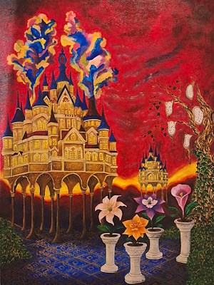 Derya Malkoç imzalı tablo — Akrilik Boya, 80×60 cm, 5.000 TL müzayede satışı