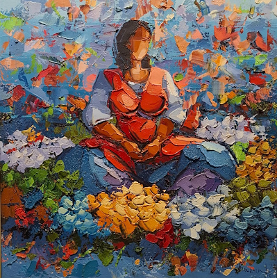 Saim Dursun imzalı tablo — Yağlı Boya, 50×50 cm, 240.000 TL müzayede satışı