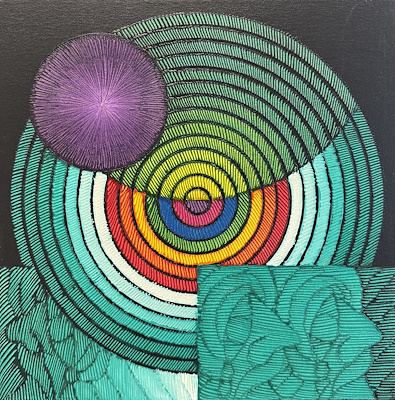 Ahmet imzalı tablo — Yağlı Boya, 60×60 cm, 340.000 TL müzayede satışı