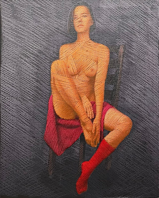 Haydar Ekinek imzalı tablo — Yağlı Boya, 50×40 cm, 55.000 TL müzayede satışı