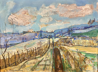 Joseph Pressmane imzalı tablo — Yağlı Boya, 50×65 cm, 40.000 TL müzayede satışı