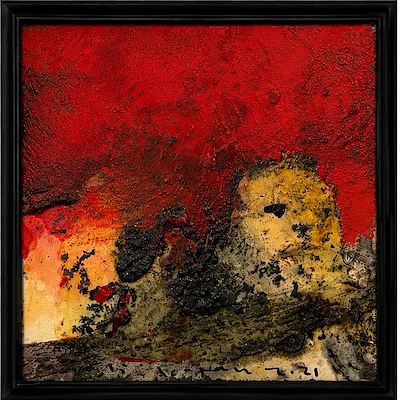 Ali Kotan imzalı tablo — Yağlı Boya, 30×30 cm, 20.000 TL müzayede satışı