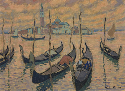 Jacques Martın-ferrıeres imzalı tablo — Yağlı Boya, 54×73 cm, 250.000 TL müzayede satışı