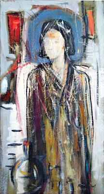 Rıfat Koçak imzalı tablo — Yağlı Boya, 72.5×37.5 cm, 800 TL müzayede satışı