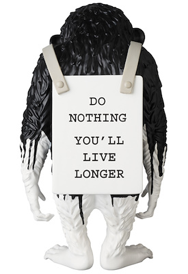 Banksy Brandalism Monkey Sign-