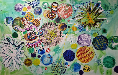Özdemir Altan imzalı tablo — Yağlı Boya, 200×300 cm, 250.000 TL müzayede satışı