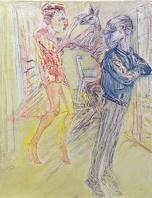Mehmet Güleryüz imzalı tablo — Yağlı Boya, 60×50 cm, 450.000 TL müzayede satışı