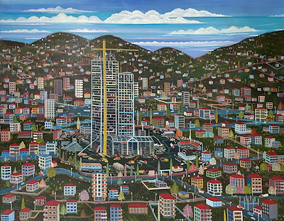 Bayram Gümüş imzalı tablo — Yağlı Boya, 150×200 cm, 230.000 TL müzayede satışı