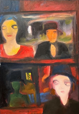 Mehmet Güreli imzalı tablo — Yağlı Boya, 70×50 cm, 45.000 TL müzayede satışı