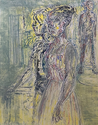 Mehmet Güleryüz imzalı tablo — Yağlı Boya, 55×46 cm, 650.000 TL müzayede satışı