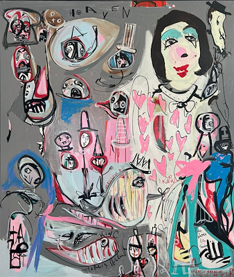 Haluk Akakçe imzalı tablo — Yağlı Boya, 160×140 cm, 800.000 TL müzayede satışı