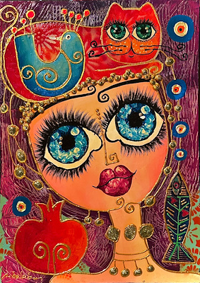Nurten Balaban imzalı tablo — Akrilik Boya, 50×35 cm, 2.750 TL müzayede satışı