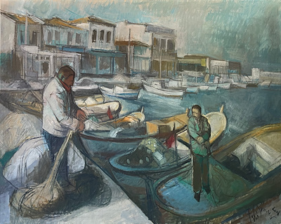 Fahri Sümer imzalı tablo — Yağlı Boya, 89×116 cm, 70.000 TL müzayede satışı