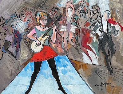 Mustafa Ayaz imzalı tablo — Yağlı Boya, 60×80 cm, 270.000 TL müzayede satışı