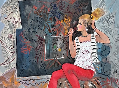 Mustafa Ayaz imzalı tablo — Yağlı Boya, 60×80 cm, 260.000 TL müzayede satışı