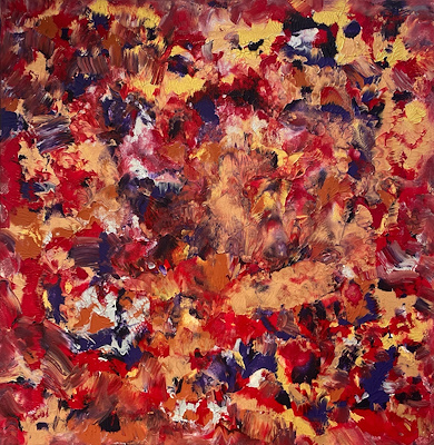 Rasin Berk imzalı tablo — Yağlı Boya, 100×100 cm, 12.000 TL müzayede satışı