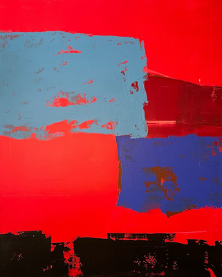Suat Akdemir imzalı tablo — Yağlı Boya, 160×130 cm, 60.000 TL müzayede satışı