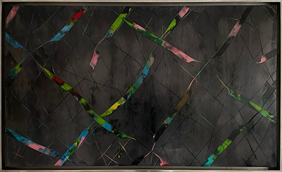 Ahmet Oran imzalı tablo — Yağlı Boya, 108×183 cm, 350.000 TL müzayede satışı