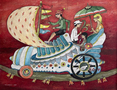 Nuri Abaç imzalı tablo — Yağlı Boya, 40×50 cm, 1.100.000 TL müzayede satışı
