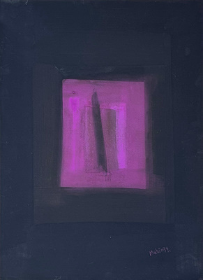 Mübin Orhon imzalı tablo — Guaj, 49×36 cm, 200.000 TL müzayede satışı