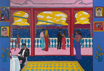 Murat Mizrahi imzalı tablo — Yağlı Boya, 80×120 cm, 300.000 TL müzayede satışı