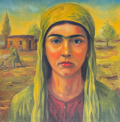 Mehmet Erdoğmuş imzalı tablo — Yağlı Boya, 30.5×30.5 cm, 10.000 TL müzayede satışı