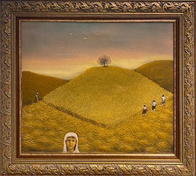 Yalçın Gökçebağ -Tuval Üzerine Yağlı Boya, 50 x 61 cm, 