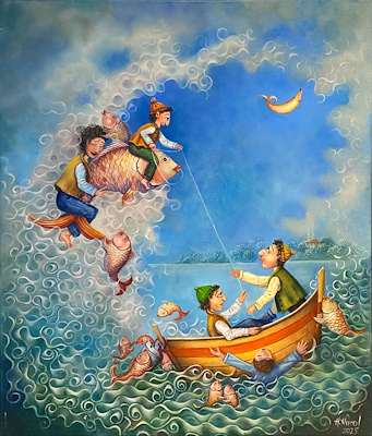 Hale Nurol imzalı tablo — Yağlı Boya, 60×70 cm, 42.000 TL müzayede satışı