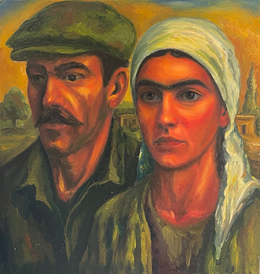 Mehmet Erdoğmuş imzalı tablo — Yağlı Boya, 25×25 cm, 10.000 TL müzayede satışı