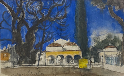 Turan Erol imzalı tablo — Karışık Teknik, 18×29 cm, 140.000 TL müzayede satışı