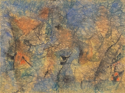 Arif Kaptan imzalı tablo — Karışık Teknik, 26.5×19.5 cm, 25.000 TL müzayede satışı