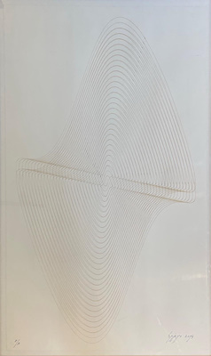 Seçkin Pirim imzalı tablo — Baskı, 100×70 cm, 42.500 TL müzayede satışı