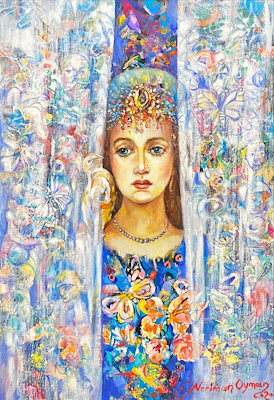 Neriman Oyman imzalı tablo — Yağlı Boya, 50×35 cm, 60.000 TL müzayede satışı