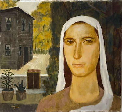 Nuri İyem imzalı tablo — Yağlı Boya, 45×50 cm, 1.600.000 TL müzayede satışı