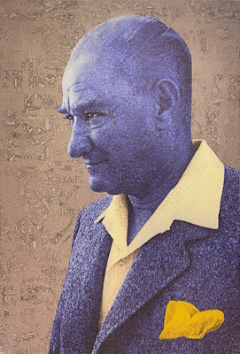 Serdar Okan imzalı tablo — Karışık Teknik, 100×70 cm, 14.000 TL müzayede satışı