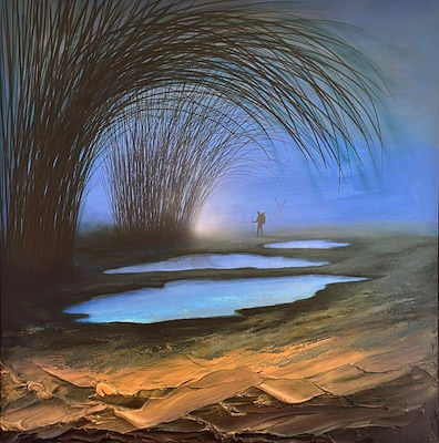 Yasin Canlı imzalı tablo — Akrilik Boya, 70×70 cm, 27.500 TL müzayede satışı