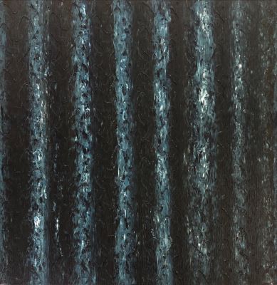 Rasin Berk imzalı tablo — Yağlı Boya, 100×100 cm, 2.500 TL müzayede satışı