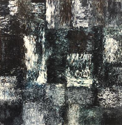 Rasin Berk imzalı tablo — Yağlı Boya, 100×100 cm, 2.750 TL müzayede satışı