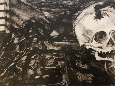 Ali Candaş imzalı tablo — Yağlı Boya, 80×80 cm, 7.000 TL müzayede satışı
