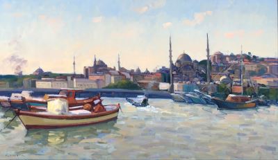 Ege Ertükel imzalı tablo — Yağlı Boya, 70×50 cm, 1.700 TL müzayede satışı