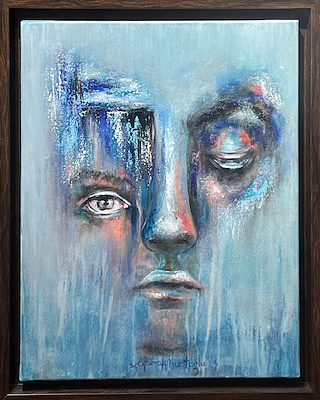 Yaprak Kurtoğlu imzalı tablo — Yağlı Boya, 40×50 cm, 9.000 TL müzayede satışı