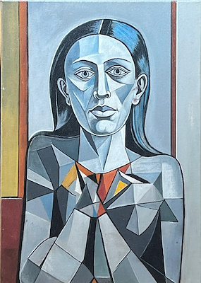 Zeynep Yütek imzalı tablo — Yağlı Boya, 33×46 cm, 2.500 TL müzayede satışı