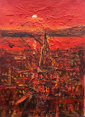 Bayro imzalı tablo — Yağlı Boya, 35×25 cm, 2.000 TL müzayede satışı